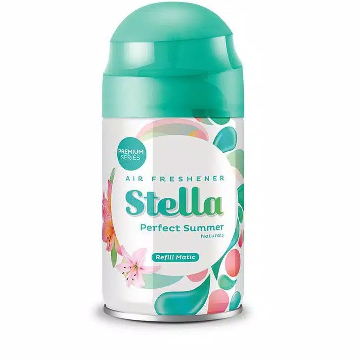 Stella reffil matic spray 225 ml / isi ulang stella matic box - perfect summer