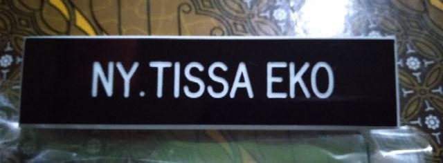 Papan Nama Grafir Paku