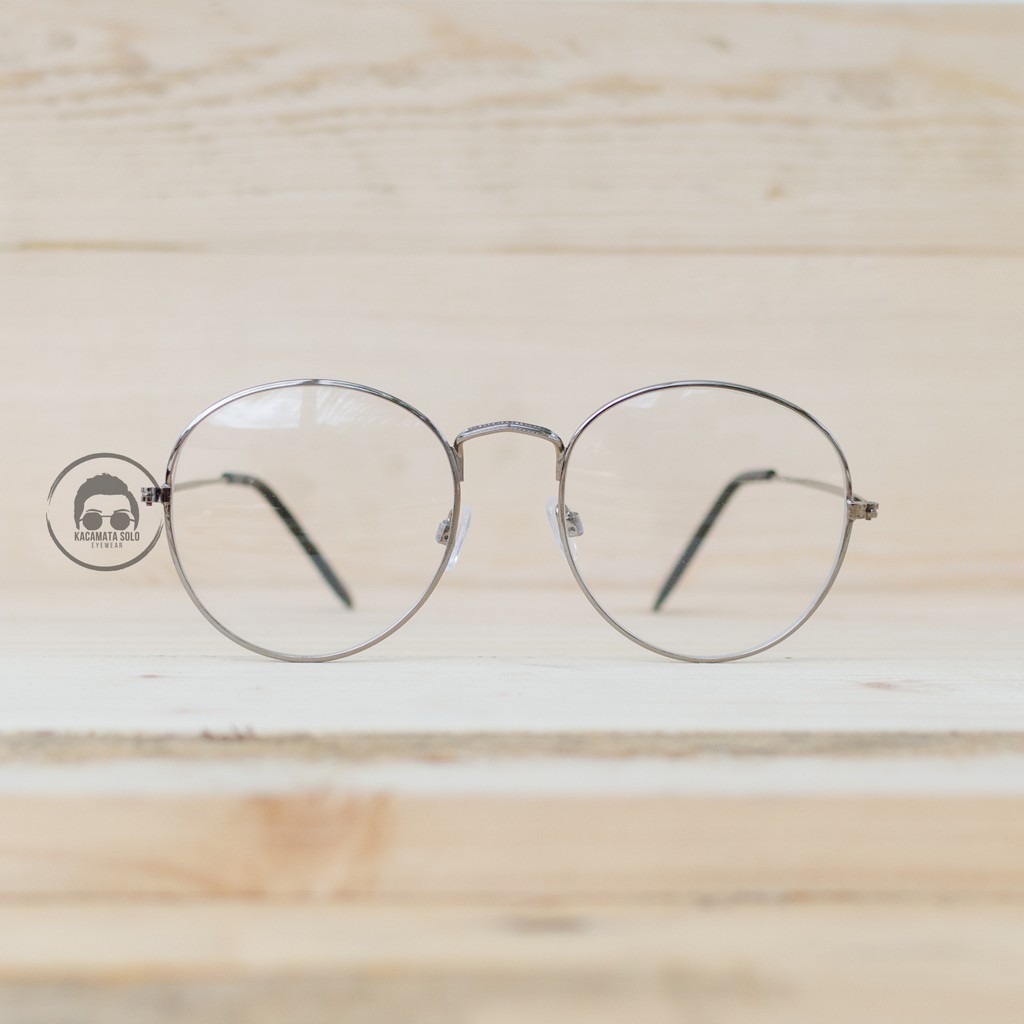 FRAME KACAMATA BULAT BESI RINGAN - SAKUTREM 05