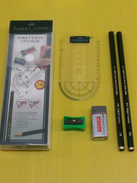 

H7Y Pensil Faber Castell 2B Paket Ujian Standar