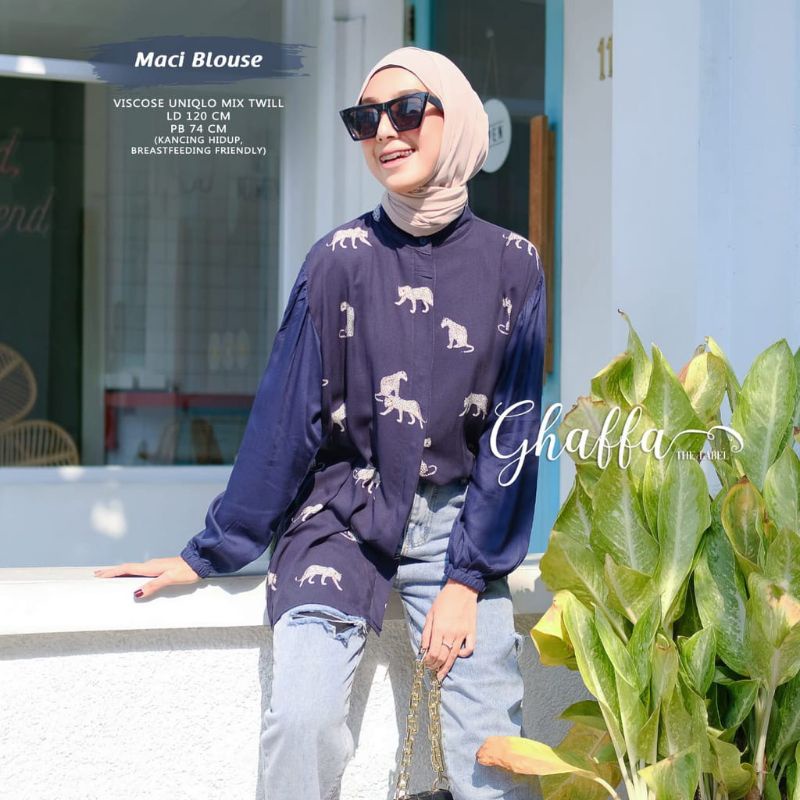 Maci blouse motif by ghaffa the label