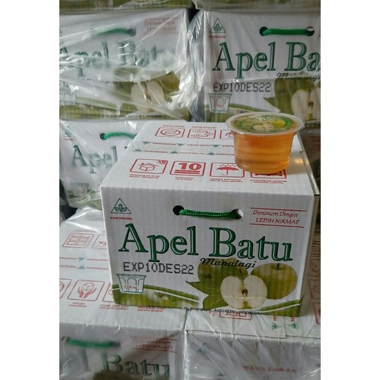 

minuman apel batu malang cup 120ml isi 27