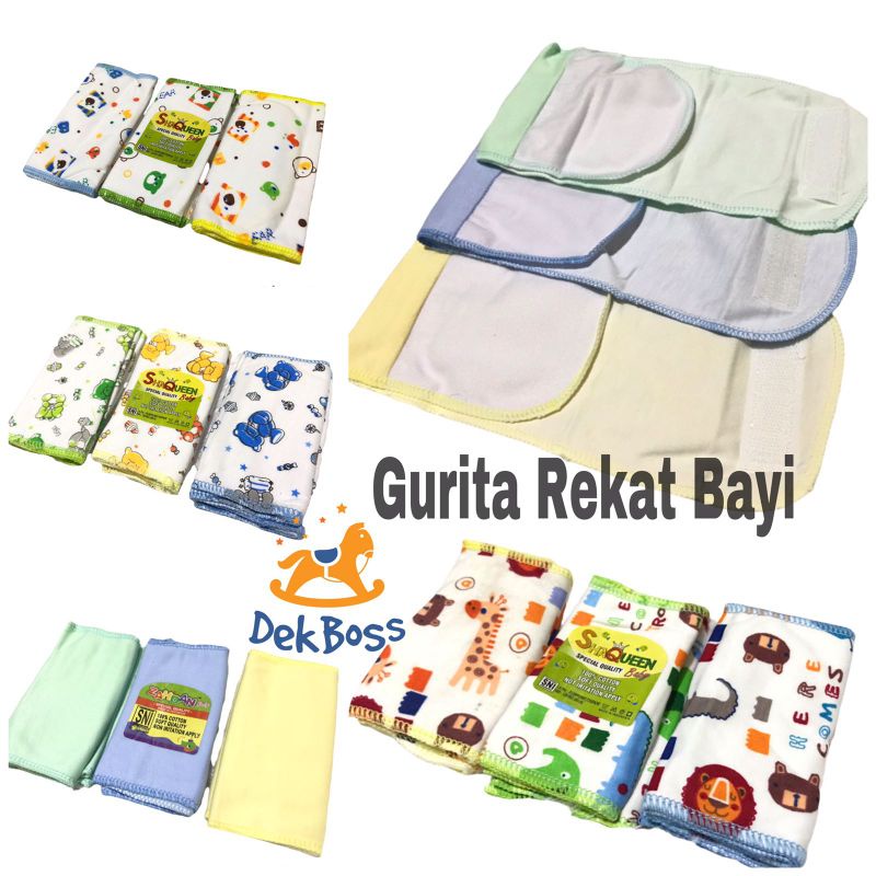 1/2 Lusin Gurita bayi perekat instan sni lusinan baru lahir | Gurita bayi rekat sni rekatan harga grosir | Grito bayi baru lahir perekat instan motif friendly | Grita bayi sni perekat baru lahir instan rekat bahan katun tebal premium