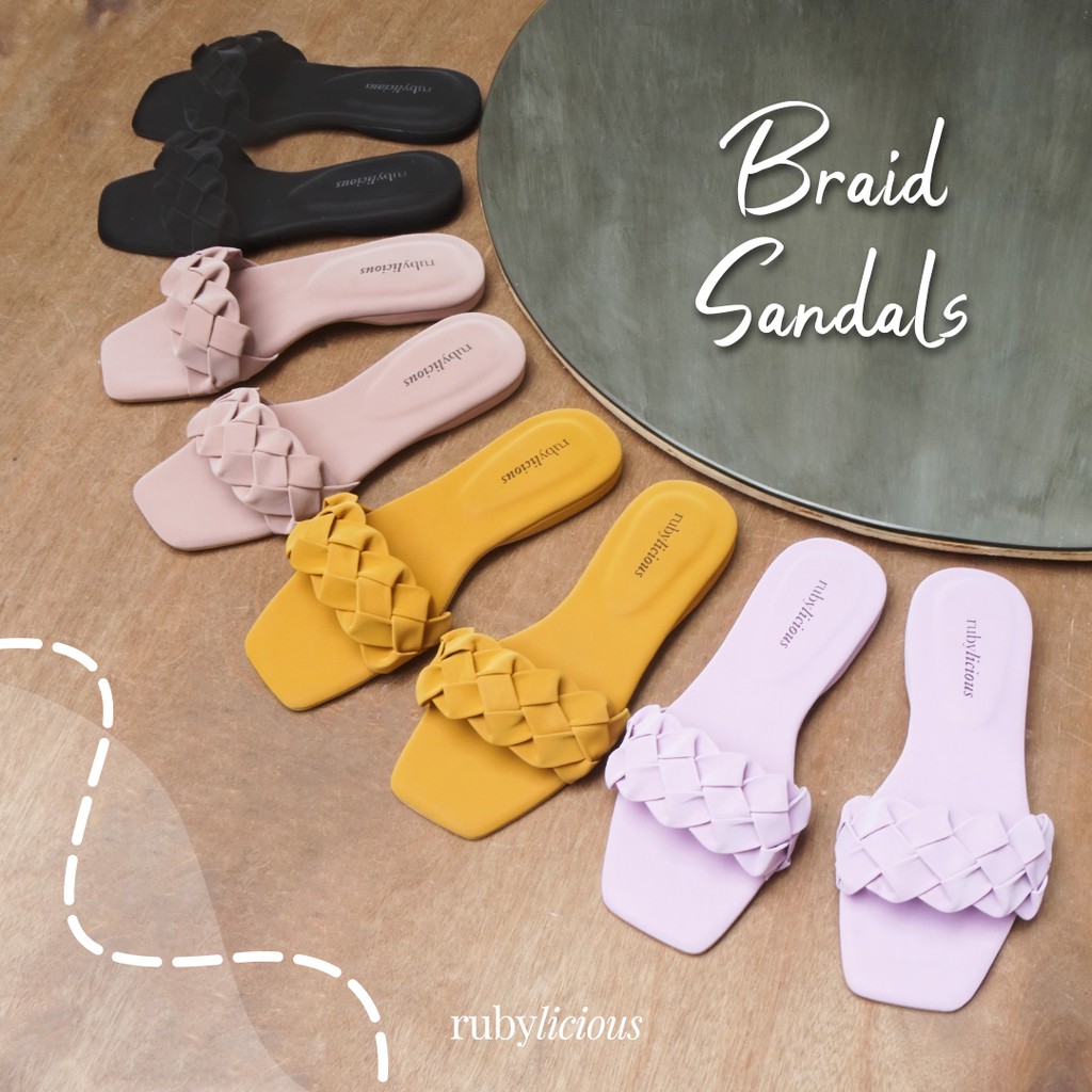 Myrubylicious BRAID SANDALS