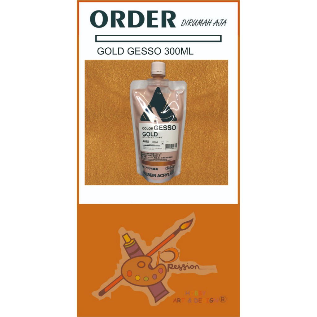 

HOLBEIN COLOR GESSO 300ML