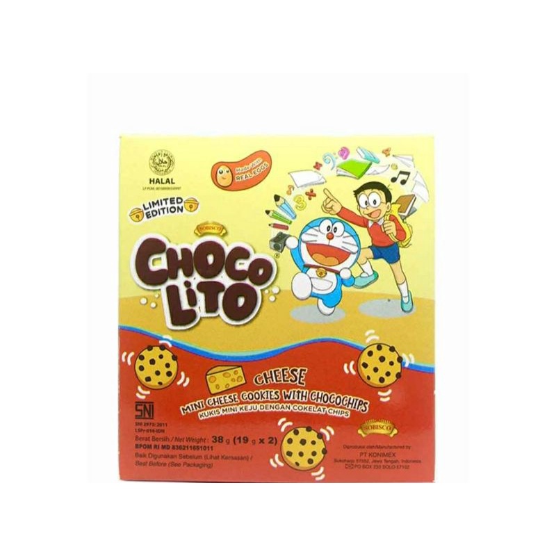 

Chocolito Mini Cookies Chocochips Cheese38G