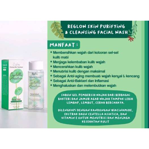 REGLOW Glow Skin Treatment Skincare Original Glowing Whitening BPOM Beauty Series Perawatan Kecantikan Wajah Paket Rejuvenating BPOM Bisa COD-2