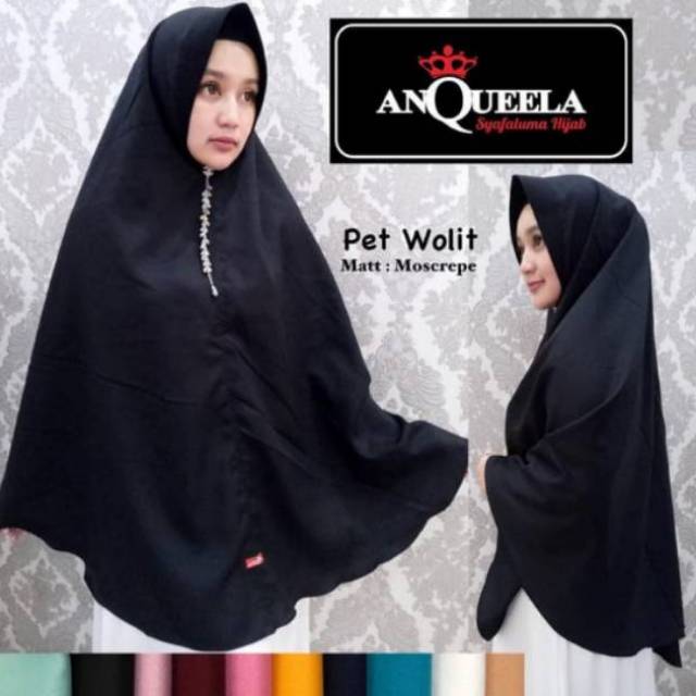 KERUDUNG INSTAN KHIMAR WOLIT XL ANQUEELA