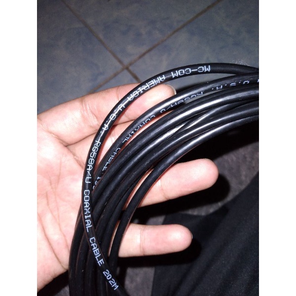 kabel rg 58 per meter