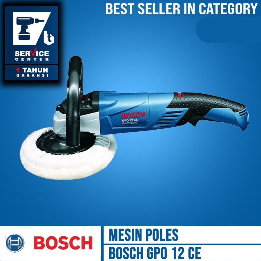 Polisher Bosch GPO12CE Mesin Poles mobil / Motor GPO 12 CE