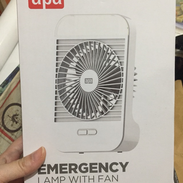Emergency Light with Fan