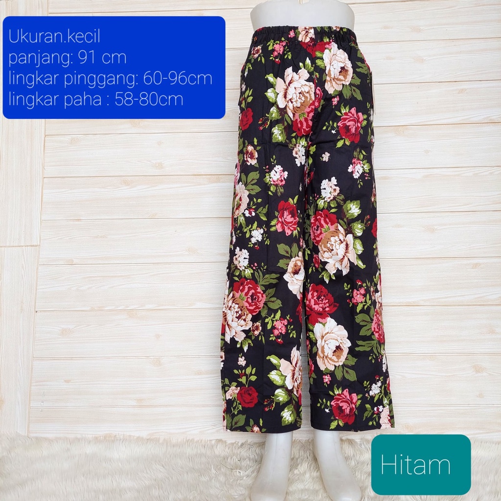 Kulot panjang katun motif keren-motif no.10
