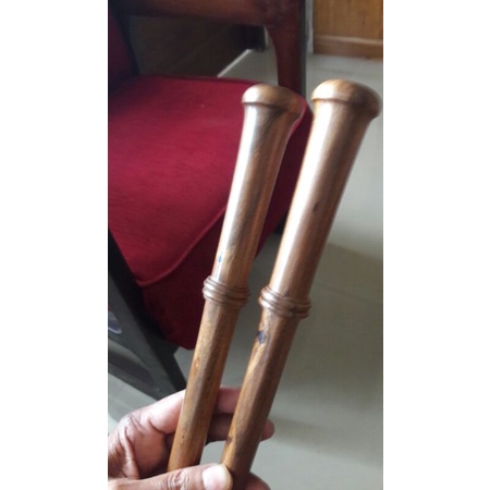 TONGKAT KOMANDO KAYU TESEK Sulaiman/friends kayu bertuah stigi kalimasada dan nagasari