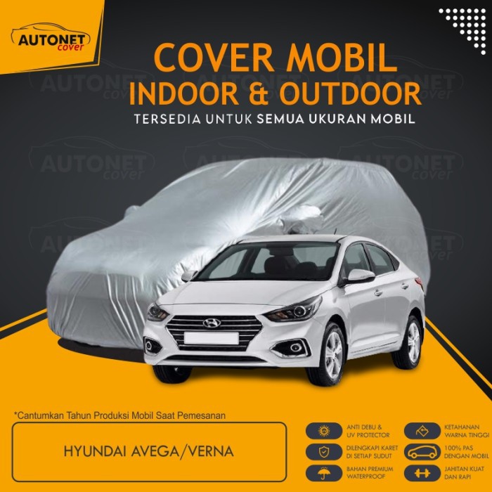 cover mobil hyundai avega verna sarung mobil waterproof anti air murah