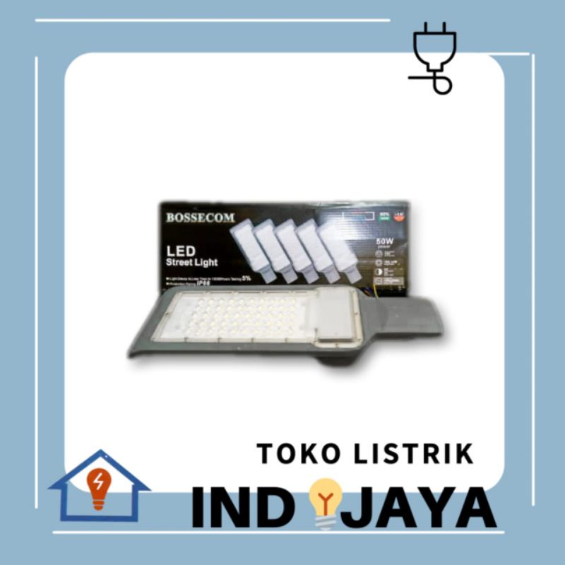 LAMPU JALAN LED BOSSECOM 50W
