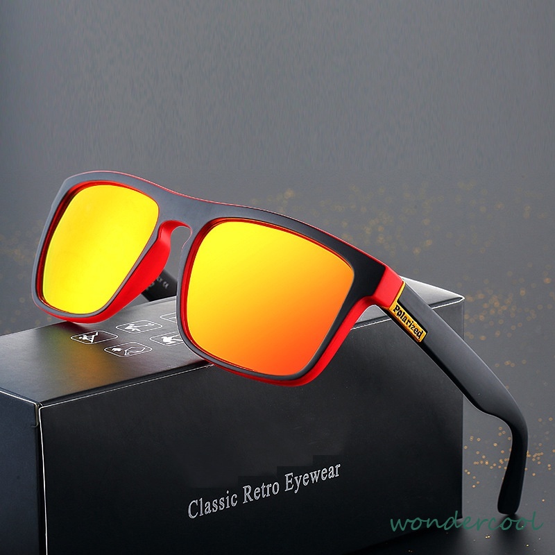 Kacamata Hitam Mengemudi Pria/wanita Lensa Polarized Klasik-Won