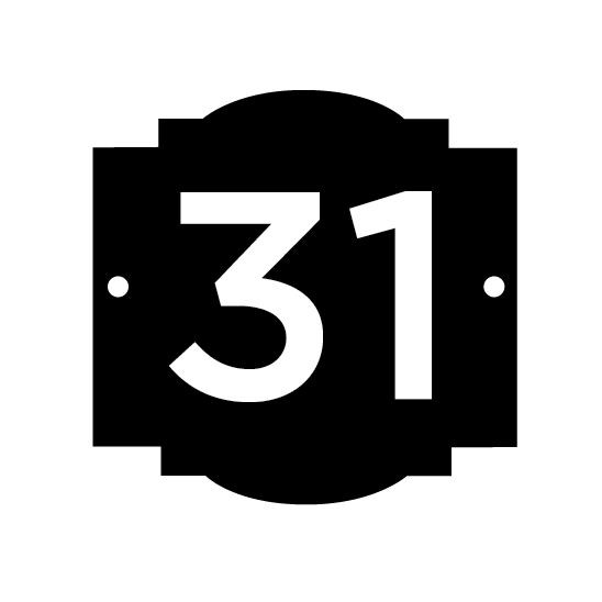 

Langsung Order Nomor Rumah Acrylic Timbul Unik | Nomor Rumah Acrylic 20cm Limited