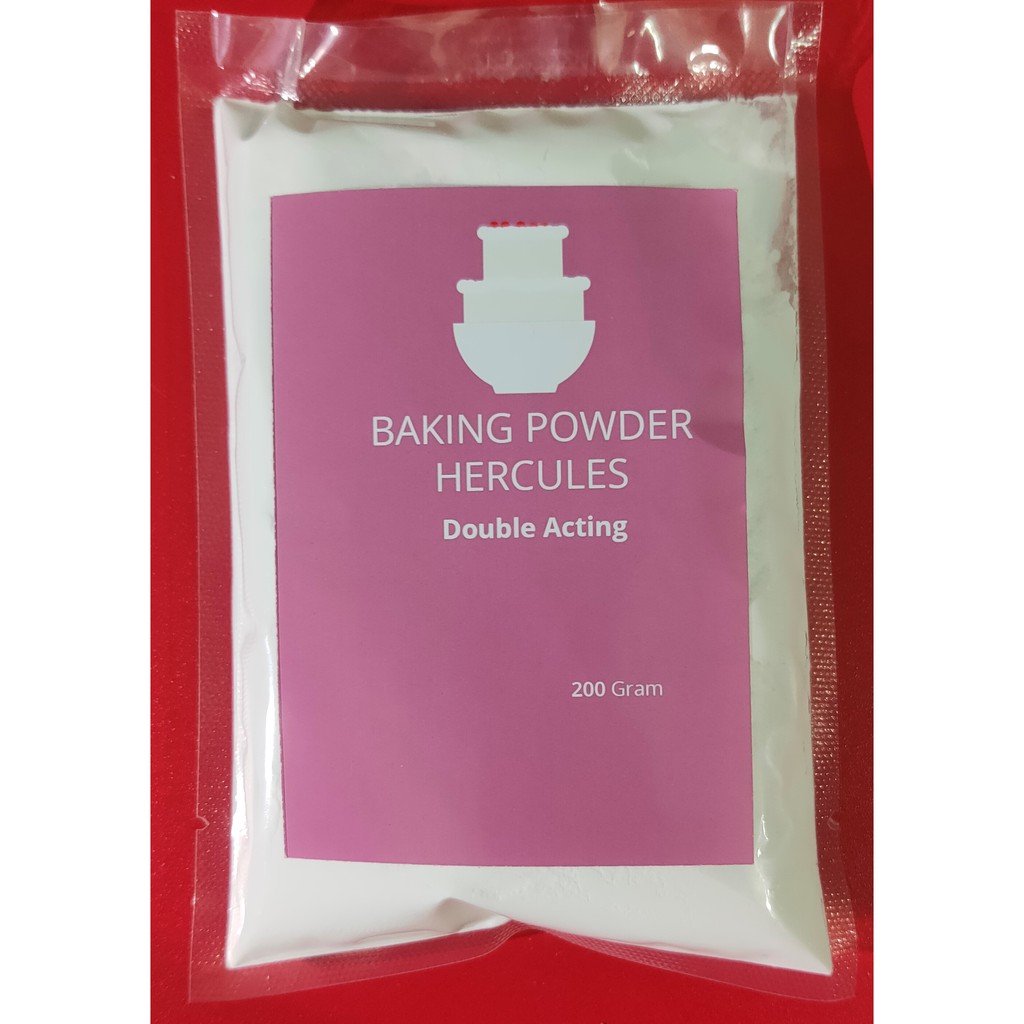 

Baking Powder Double Acting 200 Gram Hercules
