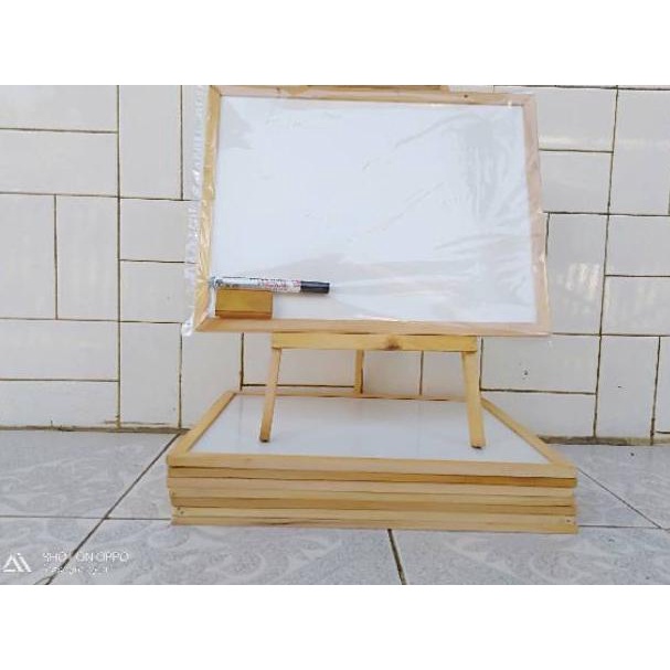 

[PRODUK WB80P] Papan tulis anak sudah free SEPIDOL + PENGHAPUS + PENYANDANG NBE