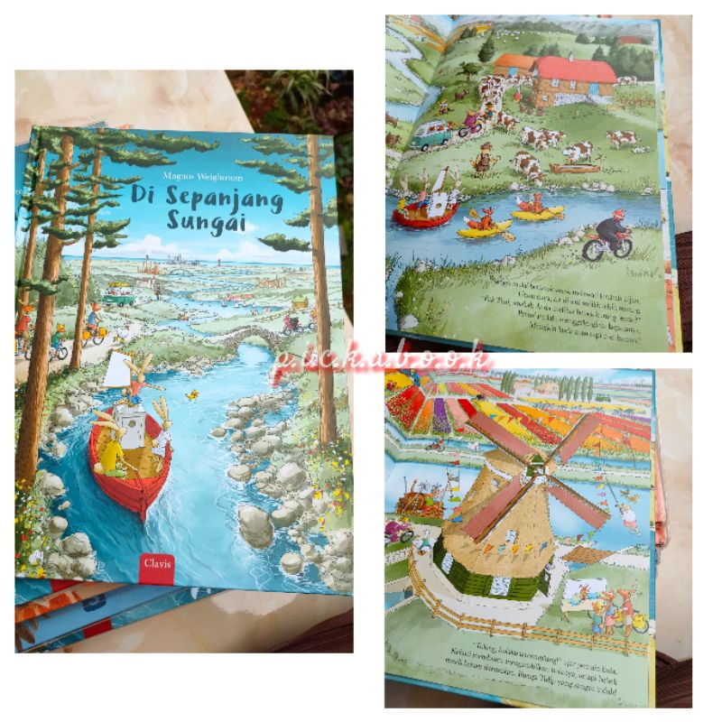 Di Sepanjang Sungai - buku cerita anak clavis