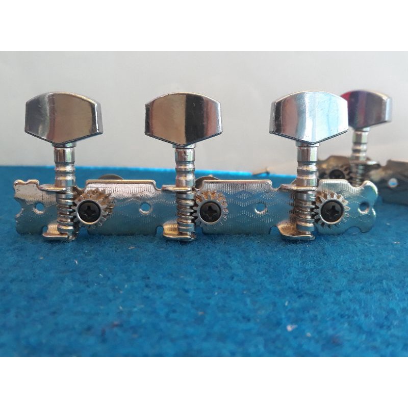 Driyer Gitar AkustikTuner Gitar Chrome 1Set