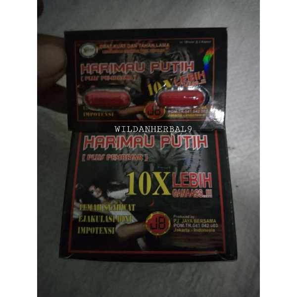 Kapsul harimau putih