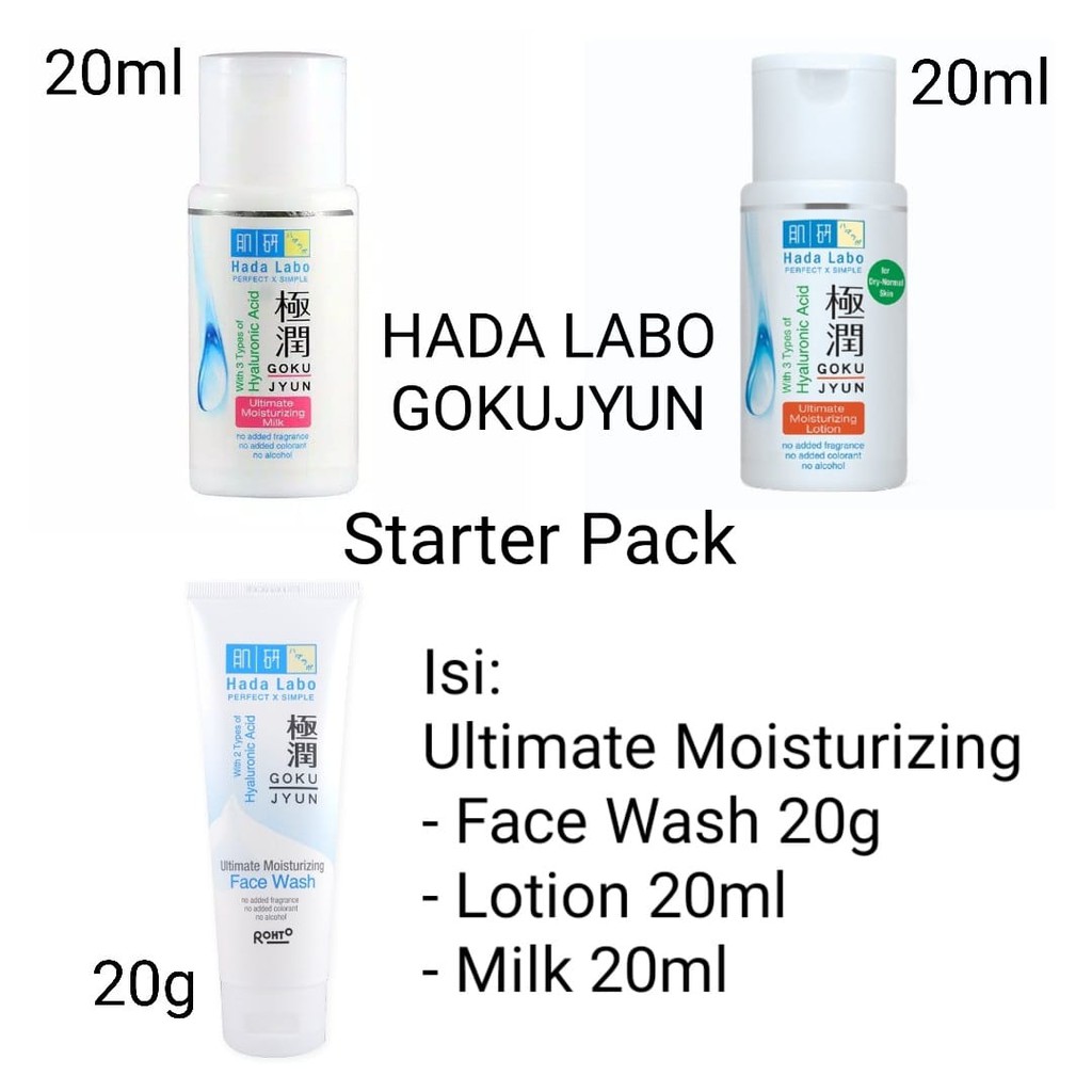 HADA LABO Gokujyun Starter Pack