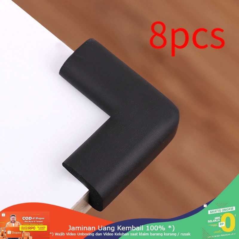 (BISA COD) RVOSTR Lovyno Bumper Pinggiran Meja Safety Table Edge Guard 8PCS - L-8104