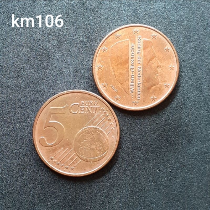 km106 belanda 5 cent euro
