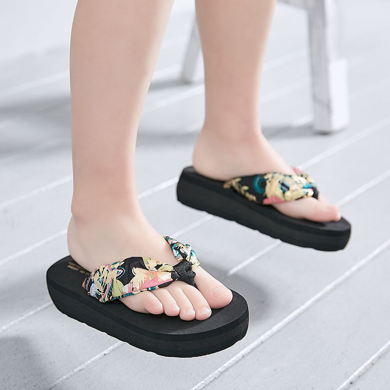 Sandal anak perempuan / Sandal wedges anak wanita BUNDA TALI BUNGA Promo New