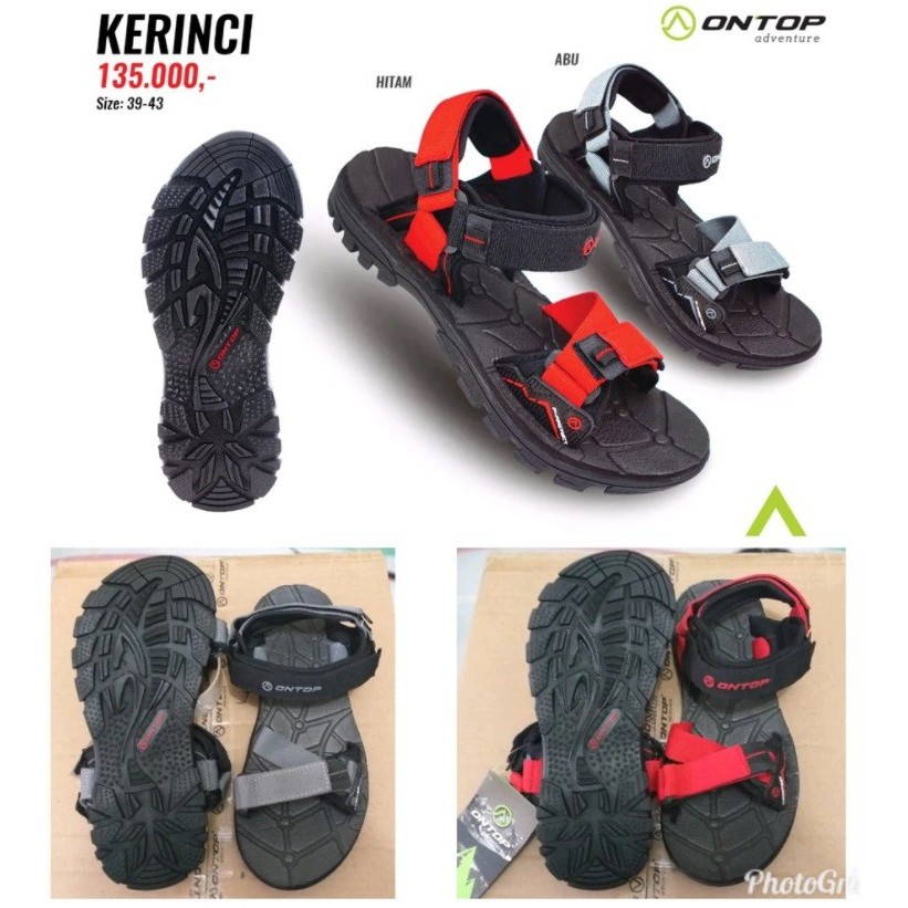 Sandal Gunung Pria Kerinci Ontop Sandal Sandal Outdoor