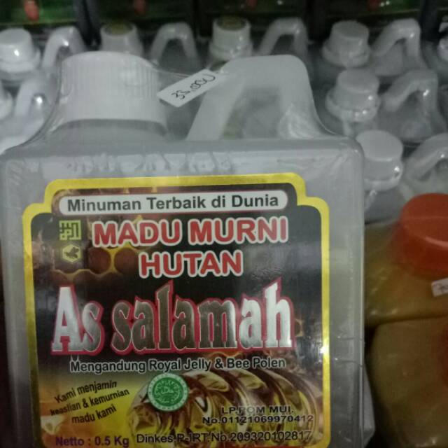 

Madu Murni Hutan Assalamah 500 gram Madu As salamah Original