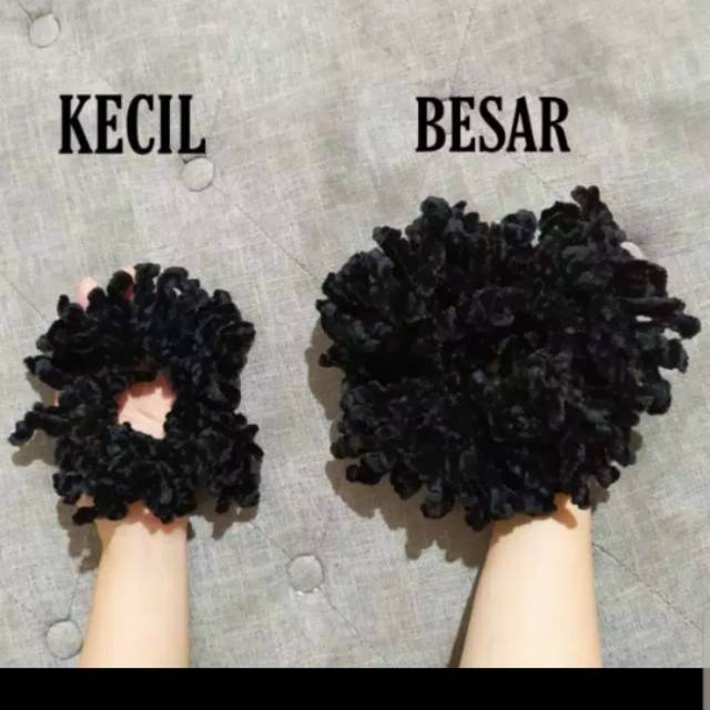ikat rambut ubur-ubur size besar