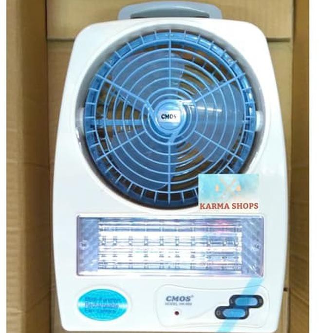 Cmos Lampu Emergency Lamp Led Fan Kipas Angin Lampu Darurat Hk 669 Terlaris
