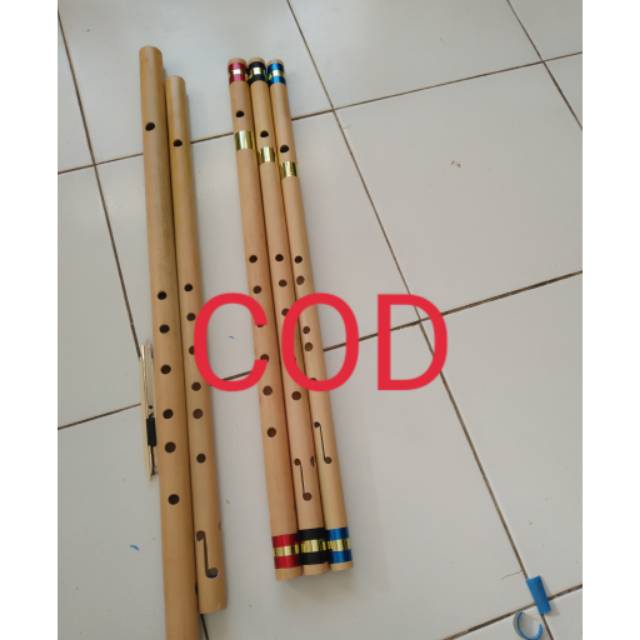 Suling Bambu Dangdut Murah Bisa Cod Panjang 65cm Shopee Indonesia
