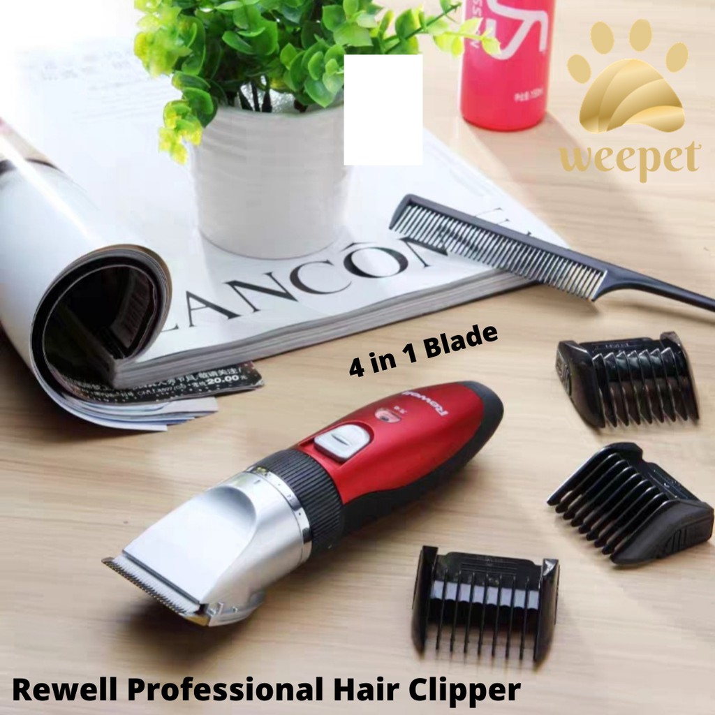 [REWELL] PROFESSIONAL PET CLIPPER / ALAT CUKUR ELEKTRIK ANJING DAN KUCING