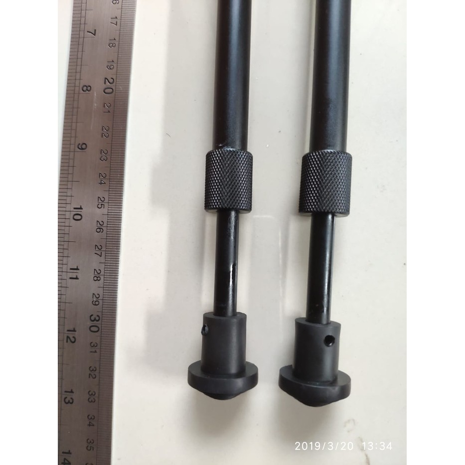 BIPOD HARRIS 25 CM + ADAPTER RAIL TERMURAH