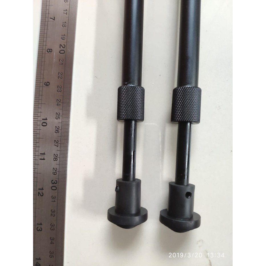 BIPOD HARRIS 25 cm. plus adapter rail murah