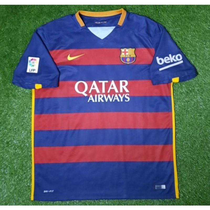 Jersey Barcelona Original 2015 2016 Home XL
