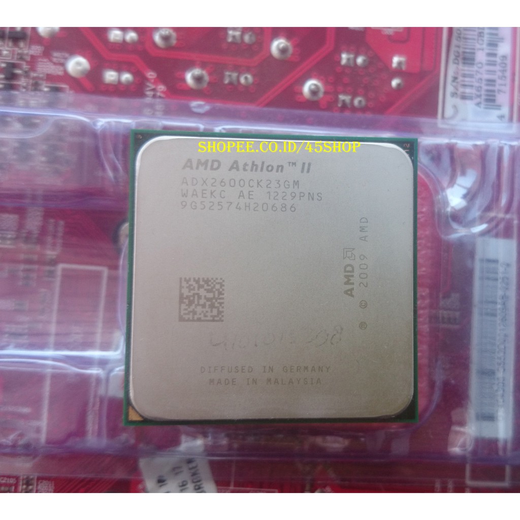 Amd Athlon II x2 260 Am2+ Am3 3.2GHz Processor