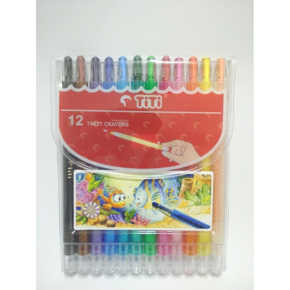

Crayon Putar 12 warna Titi Panjang