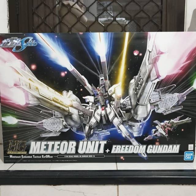 HG Meteor Unit + Freedom Gundam Bandai