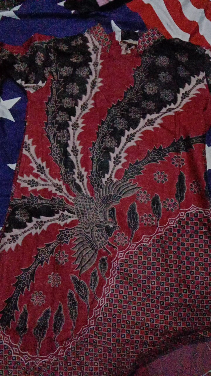 Batik Couple_maora Sania Ruffle Batik Couple Ori Ndoro Jowi Dnt Garansi Termurah