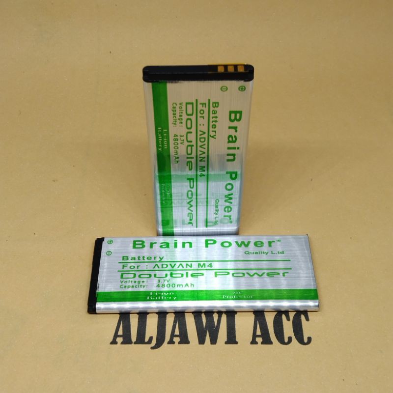 Baterai Bt Batre Battery Advan M4 Doubel Power Battery