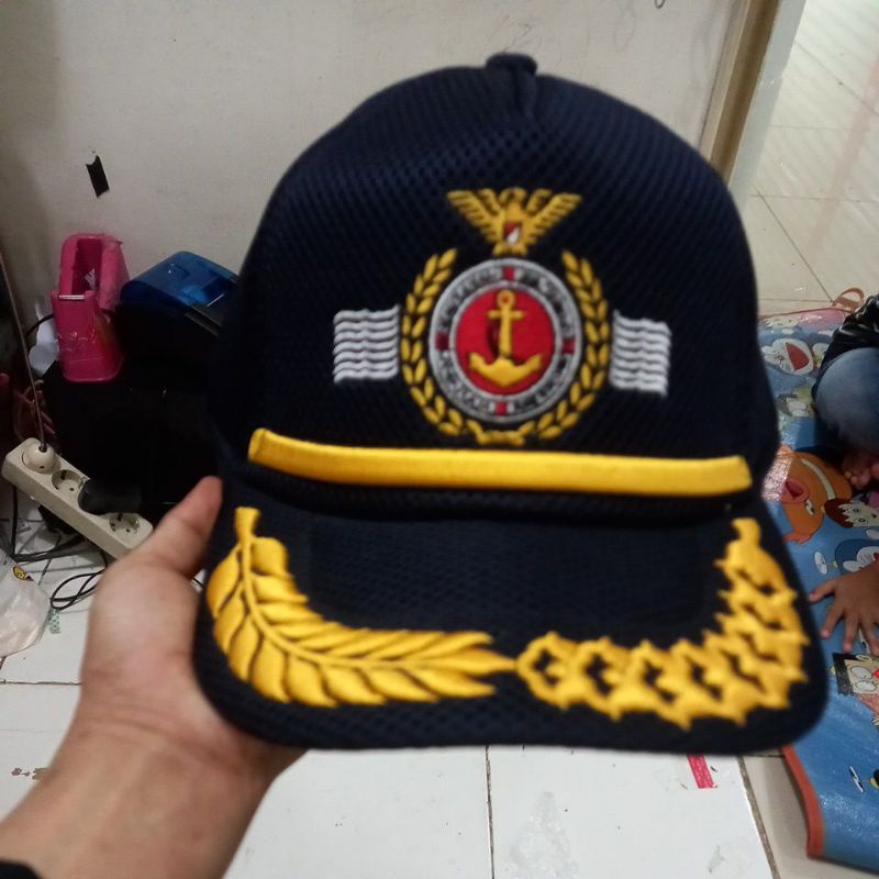 Topi STIP / Topi pelayaran logo stip