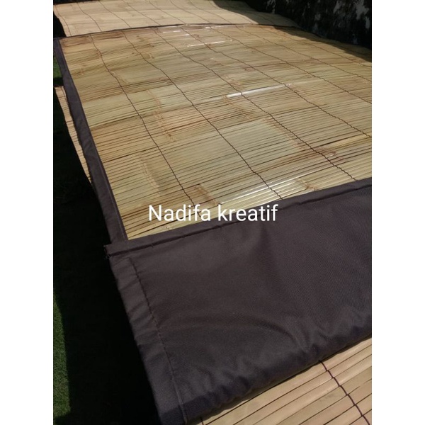 Tirai krey bambu ukuran / gorden /kirai /krei /tirai gulung/bamboo/ kere / kerei 2mx3,5m