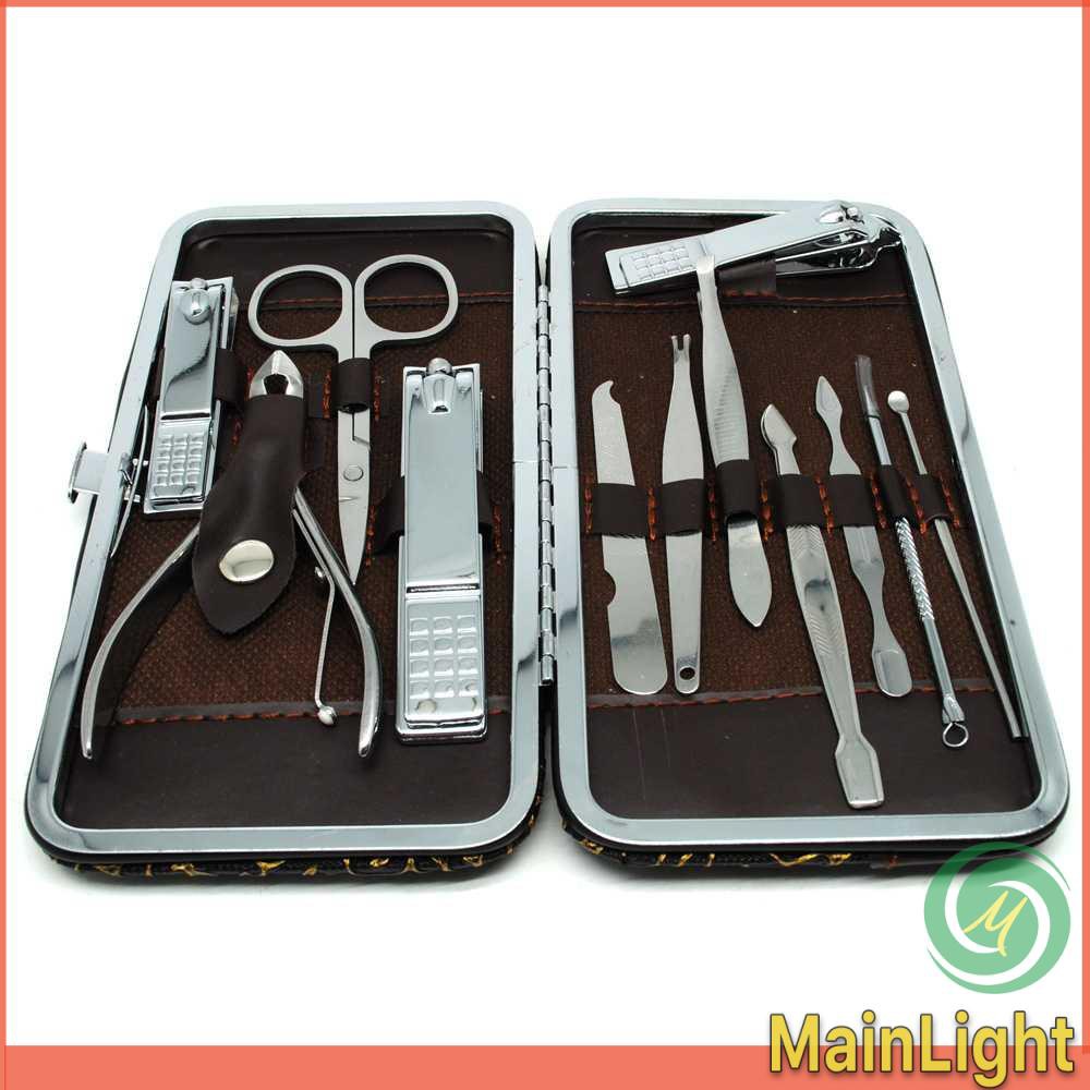 Manicure Pedicure  Set Biutte.co Nail Art 12 PCS - 012A Silver