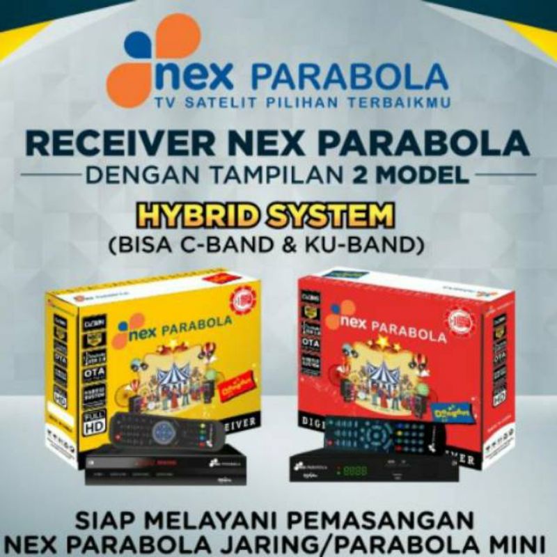 Nex parabola kuning/merah pemilik hak siar PIALA DUNIA
