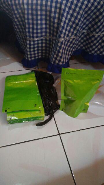 Standing Pouch Super Alumunium Foil Depan Belakang 250 Gram 13x20