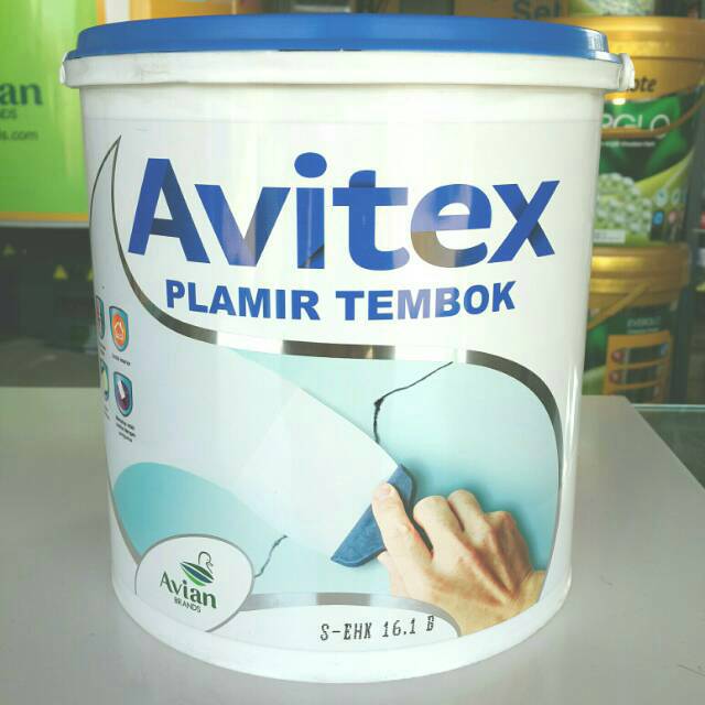  Dempul  Plamir Tembok  Avitex Wall Filler 5 kg Wall Putty 